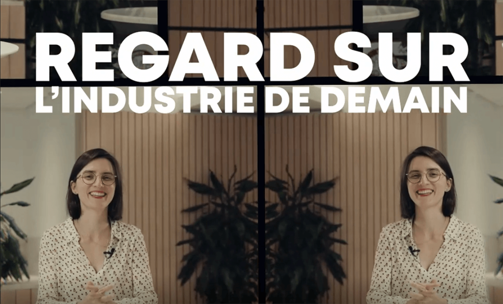 image du générique de l'emission "regard sur l'industrie de demain".