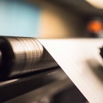 caméra qui mesure la densité d'encre