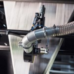 vue du cône de la rotative