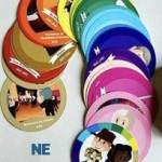 Pogs - Cartes rondes